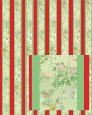 Fromental: Emerald Garden Red
