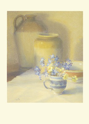 Michael Coutts: Spring Flowers and Pots