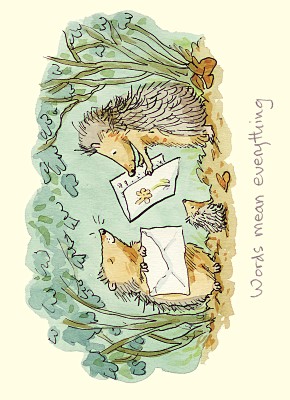 Anita Jeram: Words mean Everything