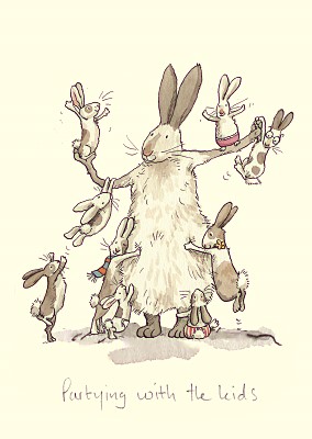 Anita Jeram: Partying with the Kids