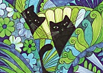 Anita Jeram: Psychedelic Cats