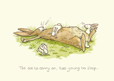 Anita Jeram: Too Old to Carry On