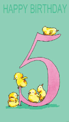 Anita Jeram: Happy Birthday 5