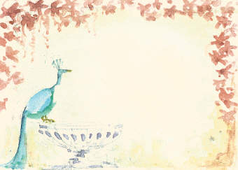 Fran Evans: Peacock and Urn