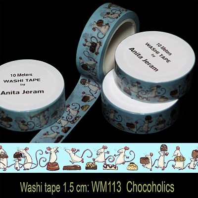 Washi Tapes: Chocoholics