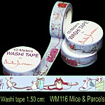 Washi Tapes: Mice And Parcels