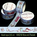 Washi Tapes: Mice And Parcels